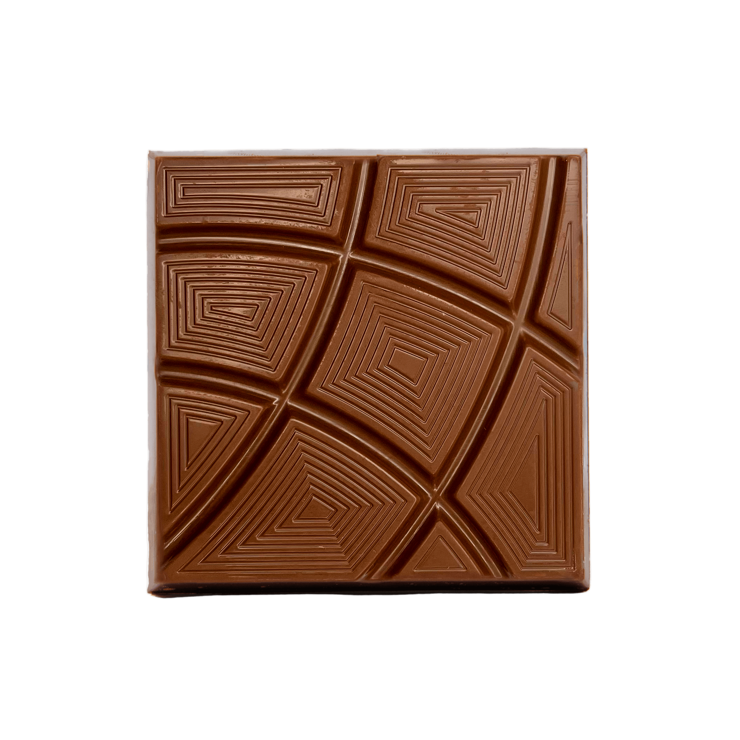 SNAAP Dubai Milk Chocolate 42% by Auro with geometric pattern