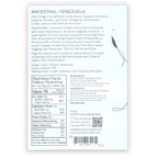 Soma Ancestral Venezuela 70% white wrapper with black text and leaf illustrations