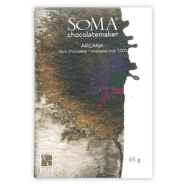 Soma Arcana Special Porcelana 100% Dark Chocolate – Bar & Cocoa