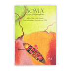 Soma Vietnam Ben Tre Dark 70% chocolate bar in vibrant canoe wrapper