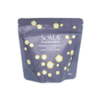 Soma Dark Chocolate Covered Hazelnuts purple resealable pouch