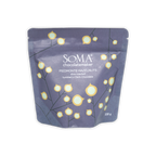 Soma Dark Chocolate Covered Hazelnuts purple resealable pouch