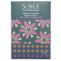 Soma Mbingu Tanzania 70% dark chocolate bar in green floral wrapper