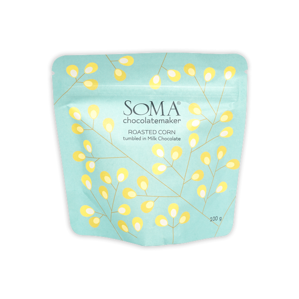 Soma Milk Chocolate Covered Roasted Corn – Bar & Cocoa