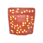 Soma Milk Chocolate Covered Roasted Corn with Spiced Harissa red pouch