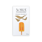 Soma Mini Orange Creamsicle Bar in white package with orange popsicle illustration