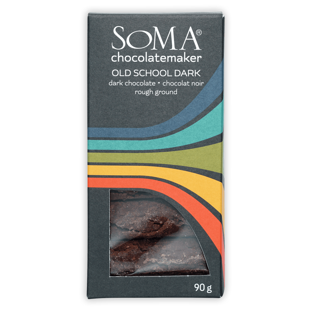 Soma Old School Dark 66% Chocolate Bar – Bar & Cocoa