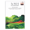 Soma Mr. Salazar Costa Esmeraldas 70% dark chocolate bar with watercolor hills