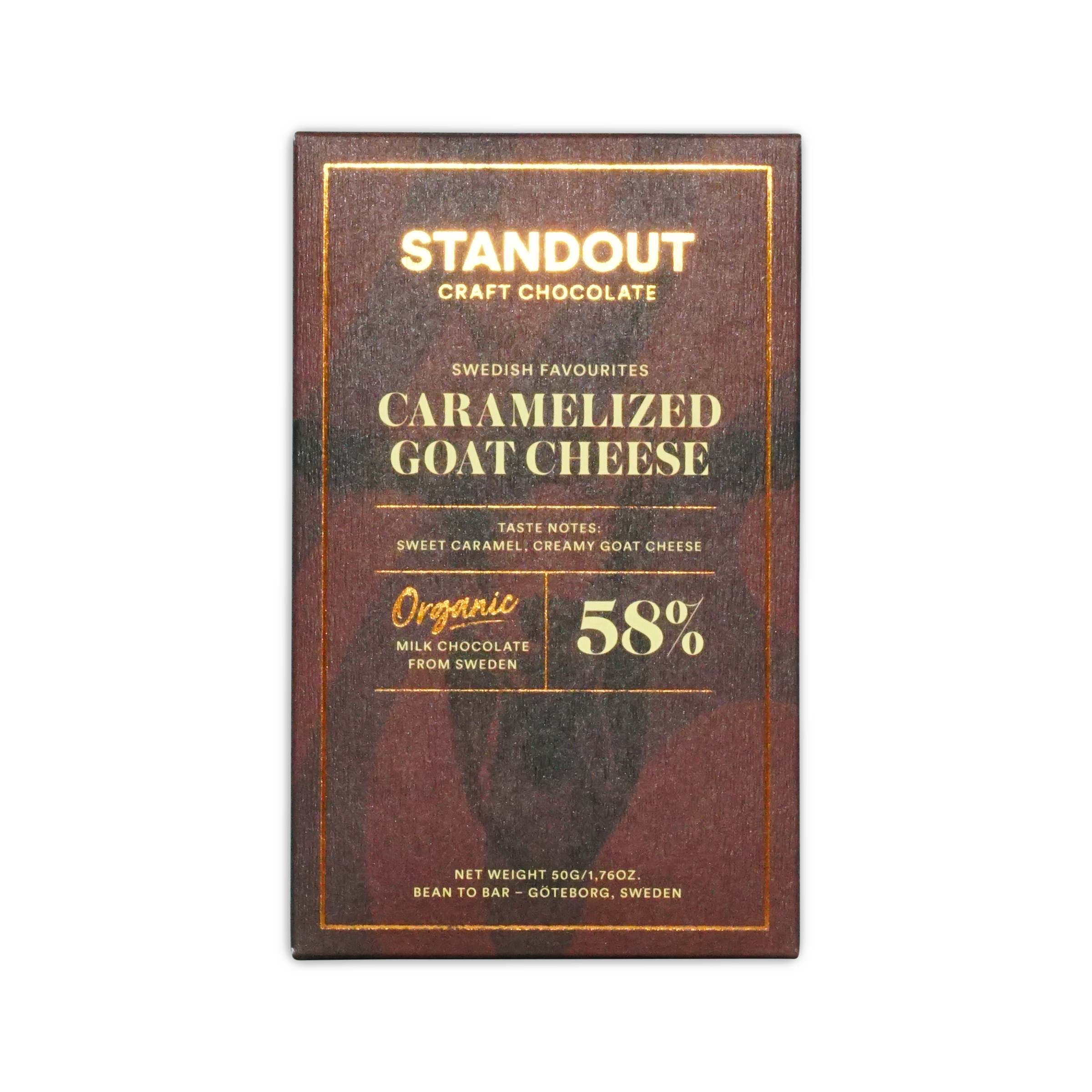Standout Chocolate Caramelized Goat Cheese 58%