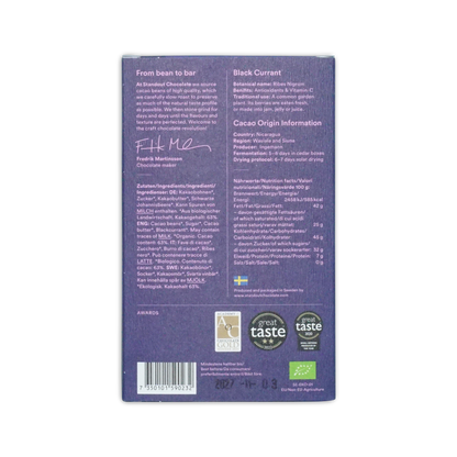 Standout Chocolate Nordic Nature Blueberry 63%