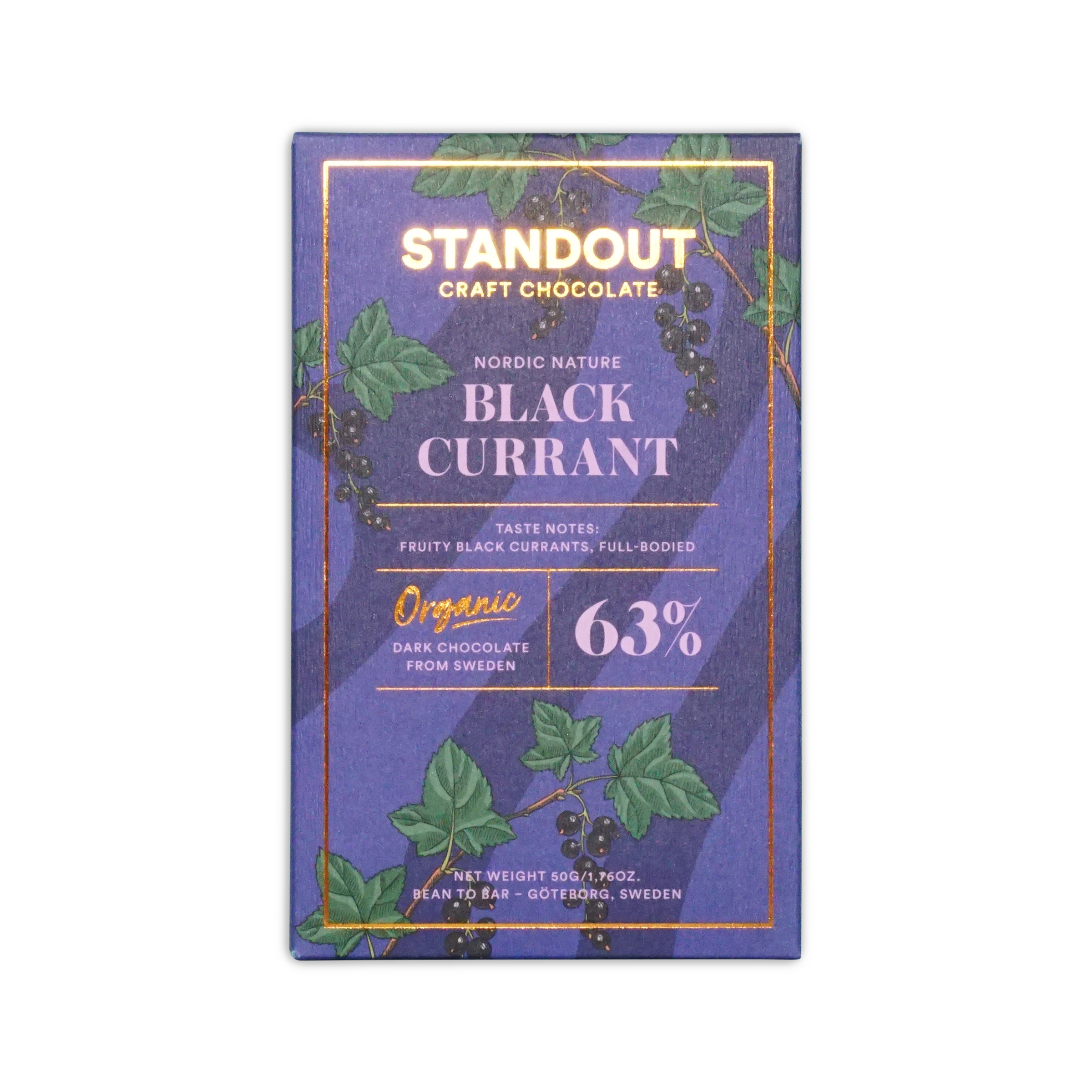 Standout Chocolate Nordic Nature Black Currant 63%