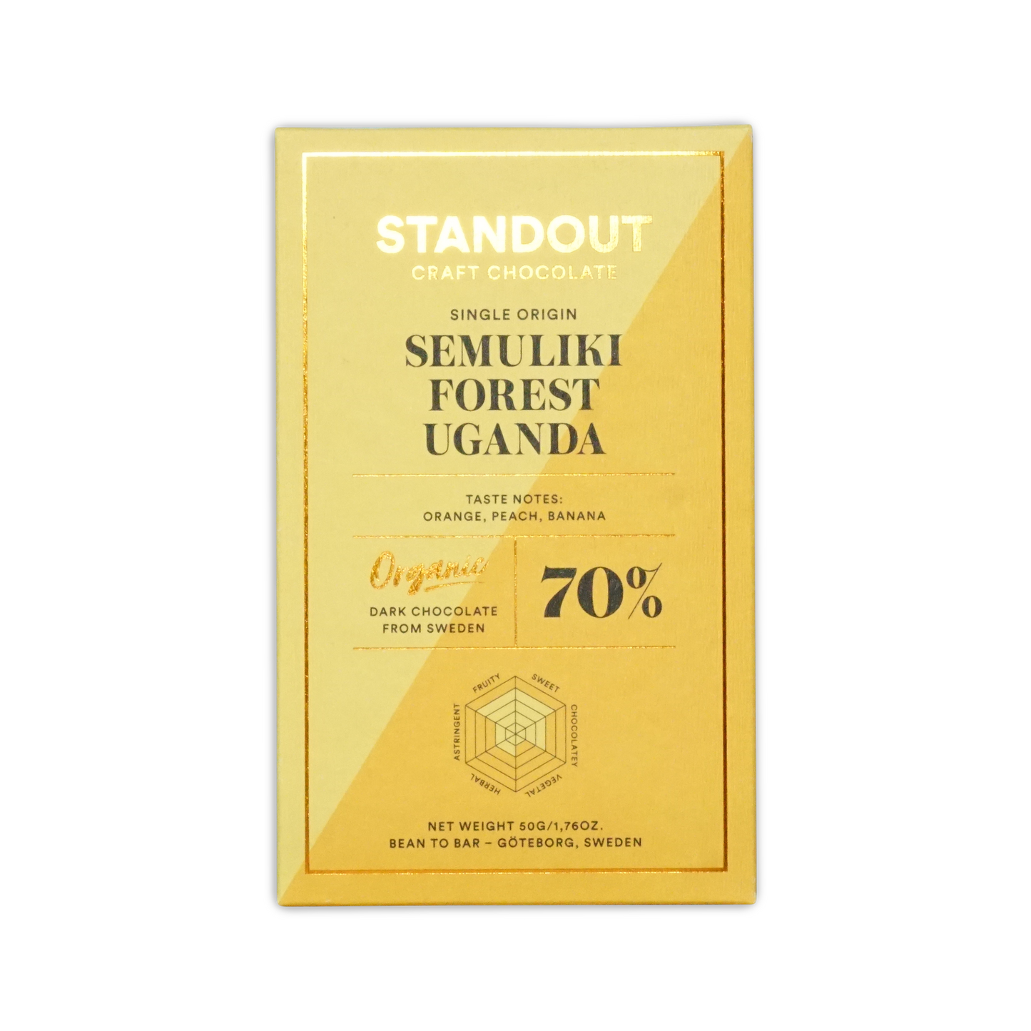 Standout Chocolate Uganda Semuliki Forest 70%