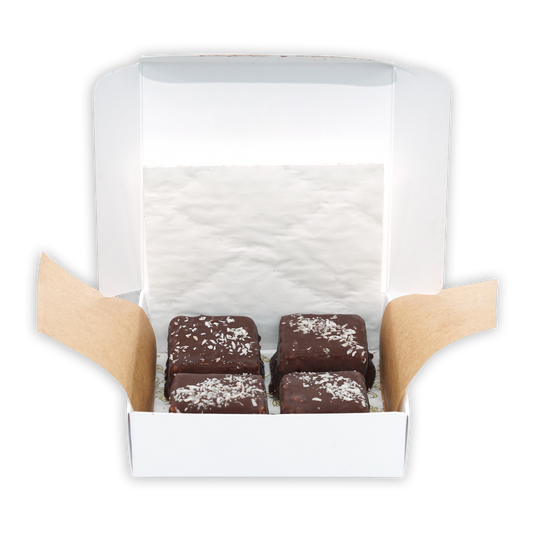 The Organic House Chocolate Coconut Bounty Squares (4 pcs)