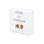 White rectangular box of 70% The Organic House chocolate covered coconut bounty squares