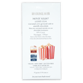 The Organic House Movie Night 60% caramel corn dark chocolate bar