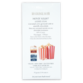 The Organic House Movie Night 60% caramel corn dark chocolate bar