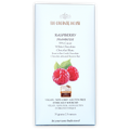 The Organic House Raspberry White Chocolate 55% bar wrapper