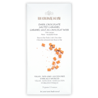 The Organic House 70% dark chocolate bar with salted caramel chunks