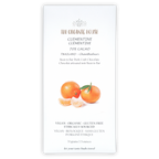 The Organic House 70% dark chocolate bar with clementine rinds