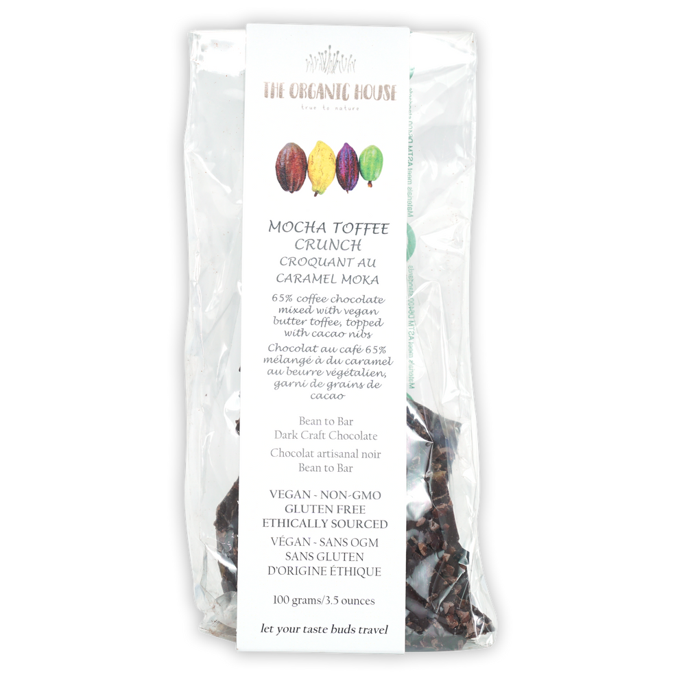 The Organic House Mini Crunchy Toffee Bars (3 pcs) Bar & Cocoa