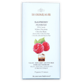 The Organic House Raspberry White Chocolate 55% bar wrapper