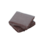 Two stacked translucent dark purple bars in The Organic House Vegan Peppermint Patties