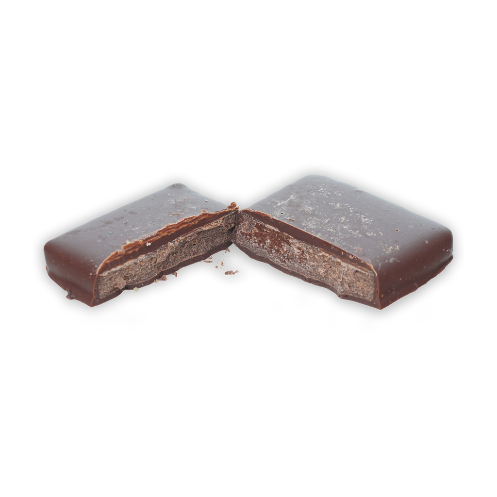 The Organic House Vegan Peppermint Patties dark chocolate bar