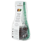 The Organic House vegan peppermint patties in clear bag with multilingual label