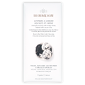 The Organic House white chocolate cookies and cream bar wrapper with ice cream scoops photo
