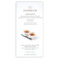 The Organic House white chocolate creme brulee bar with ramekins