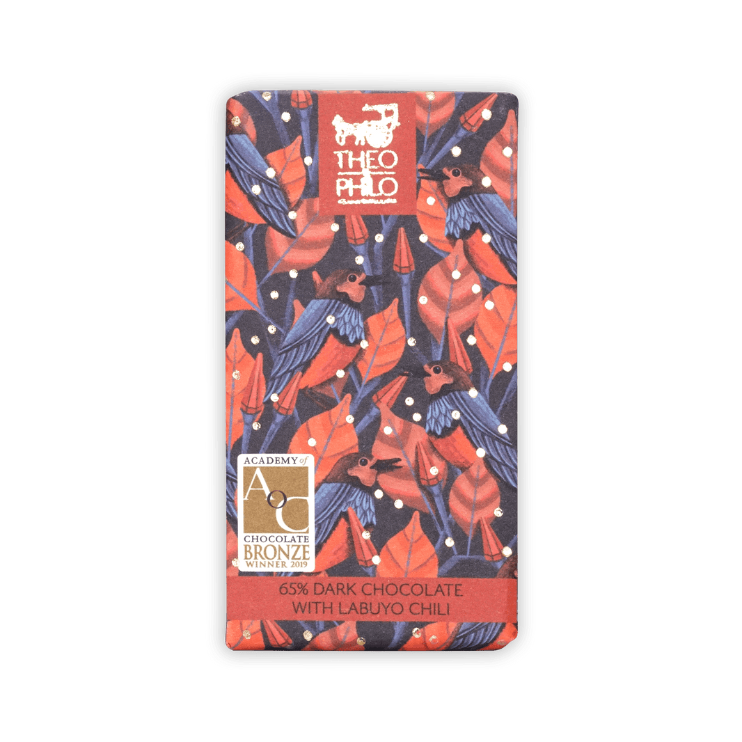 Theo & Philo Dark Chocolate w/ Labuyo Chili 65%