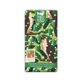 Theo & Philo 65% dark chocolate bar with green mango and salt, vibrant wrapper