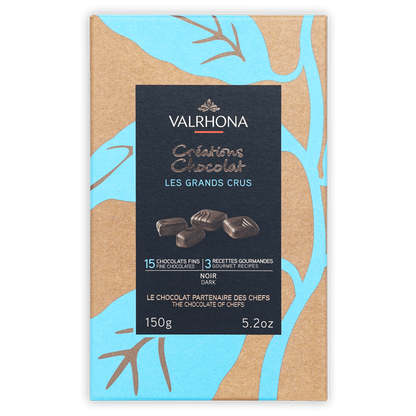 Valrhona 15 Piece Bonbons Chocolate Gift Box (Dark)