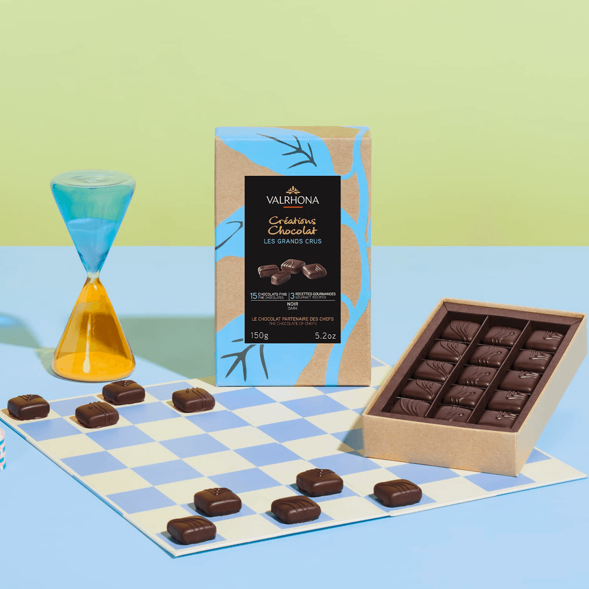 Valrhona 15 Piece Dark Chocolate Bonbons Gift Box