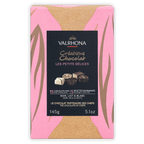 Valrhona creations 15 piece pink gold box of mixed fine chocolates