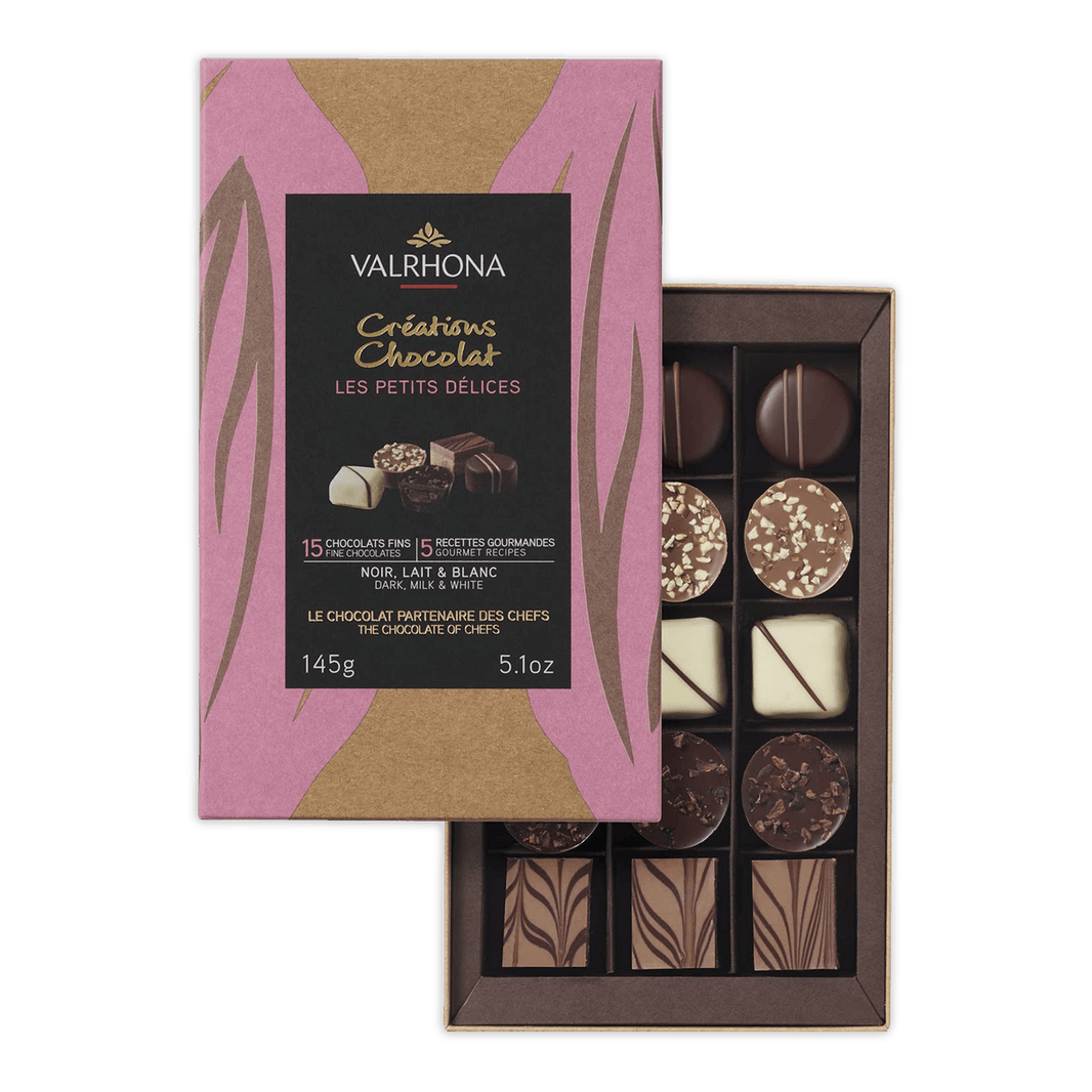 Valrhona Bonbons 15 Piece Chocolate Gift Box (Mixed)