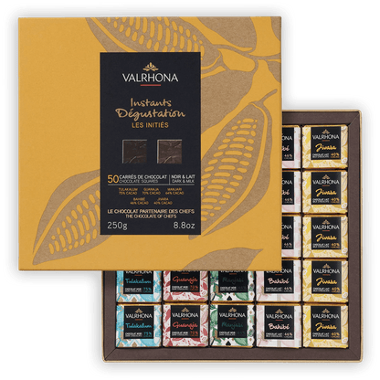 Valrhona Mini Squares Gift Box Mixed (50 pcs)
