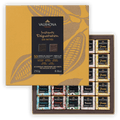 Valrhona Mini Squares gift box with 50 assorted dark and milk chocolates