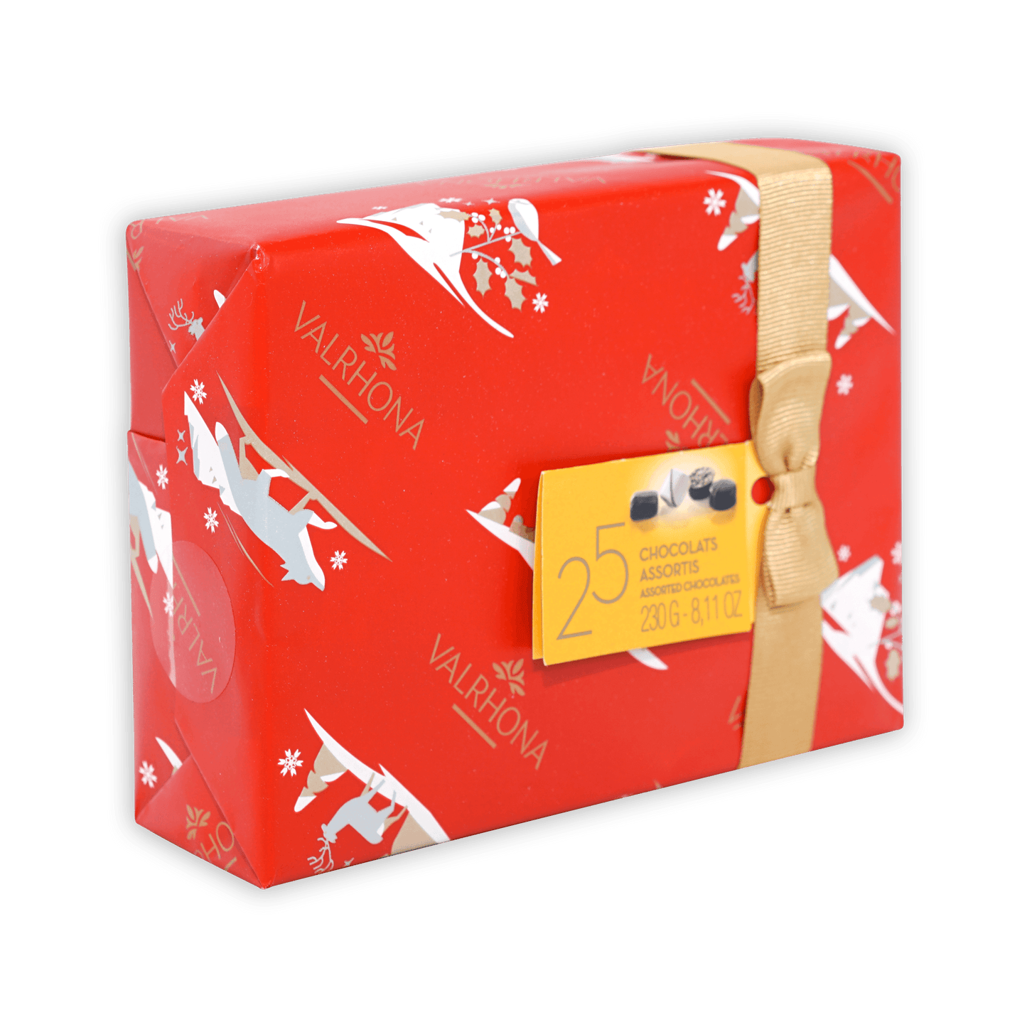 Valrhona Assorted Chocolate Ballotin Gift Box (25 Piece)