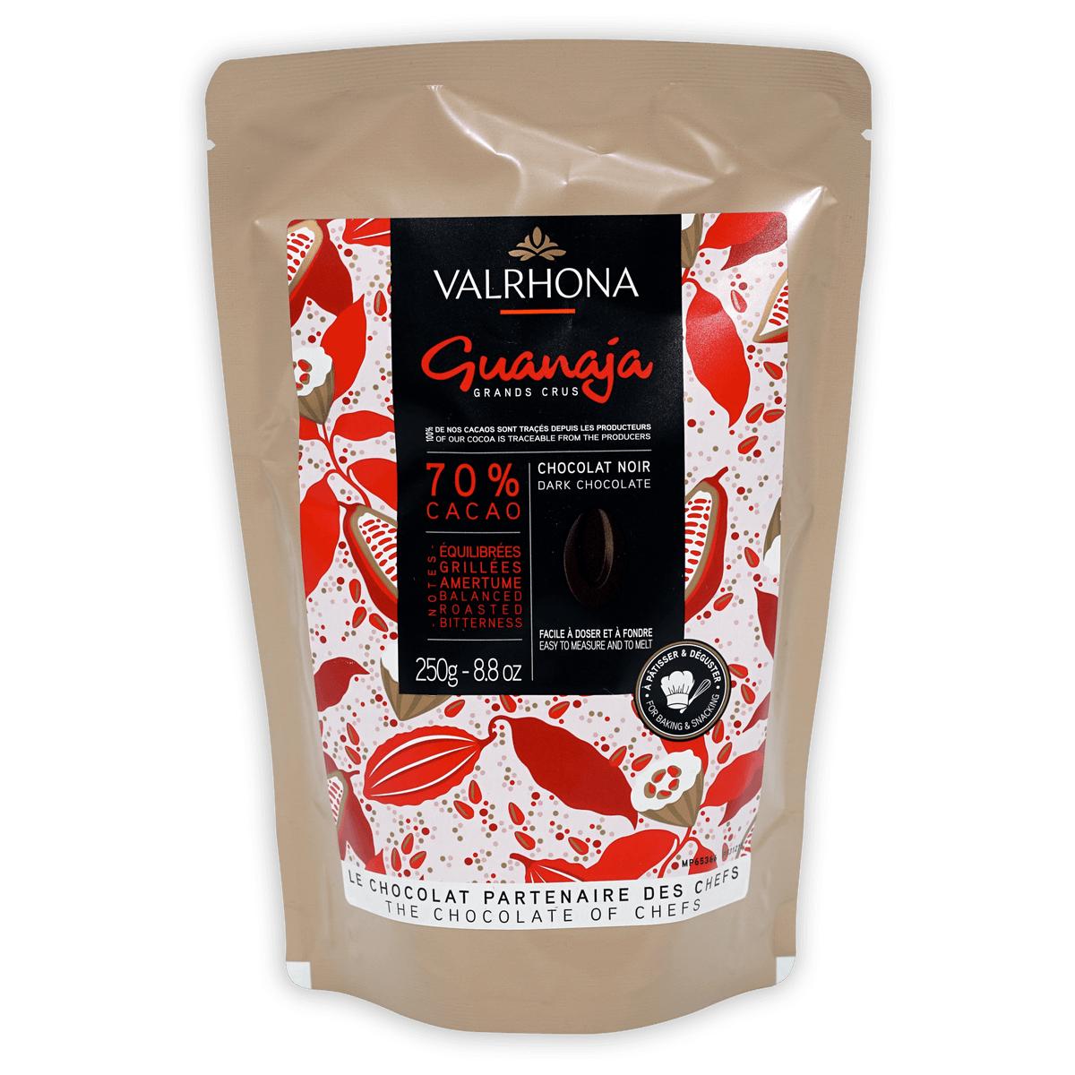 Valrhona Guanaja Dark Chocolate 70% Baking Feves