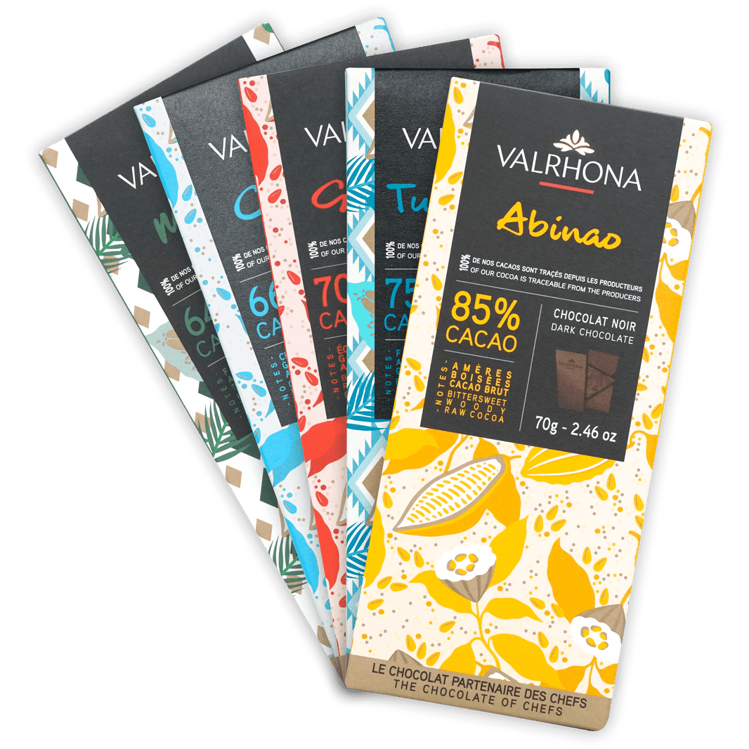 Valrhona Single Origin Chocolate Bundle (5 Bars)