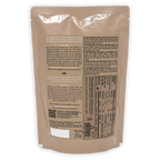 Valrhona dark chocolate chips 52% in glossy white foil wrapper