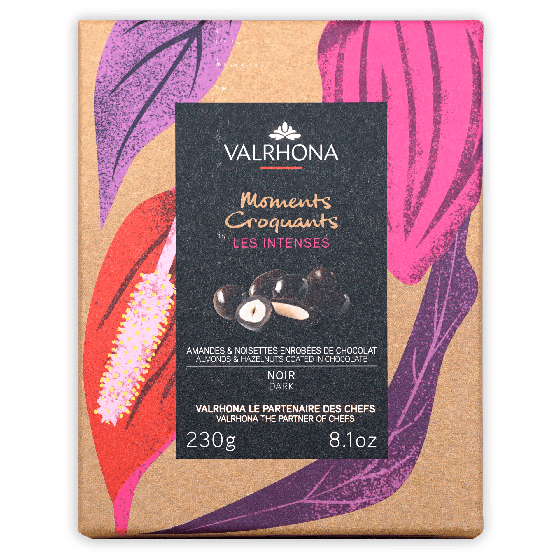 Valrhona Equinoxe Dark, Milk, Dulcey Nuts & Orangettes Collection Gift