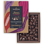 Valrhona dark chocolate coated almonds and hazelnuts gift box 55%