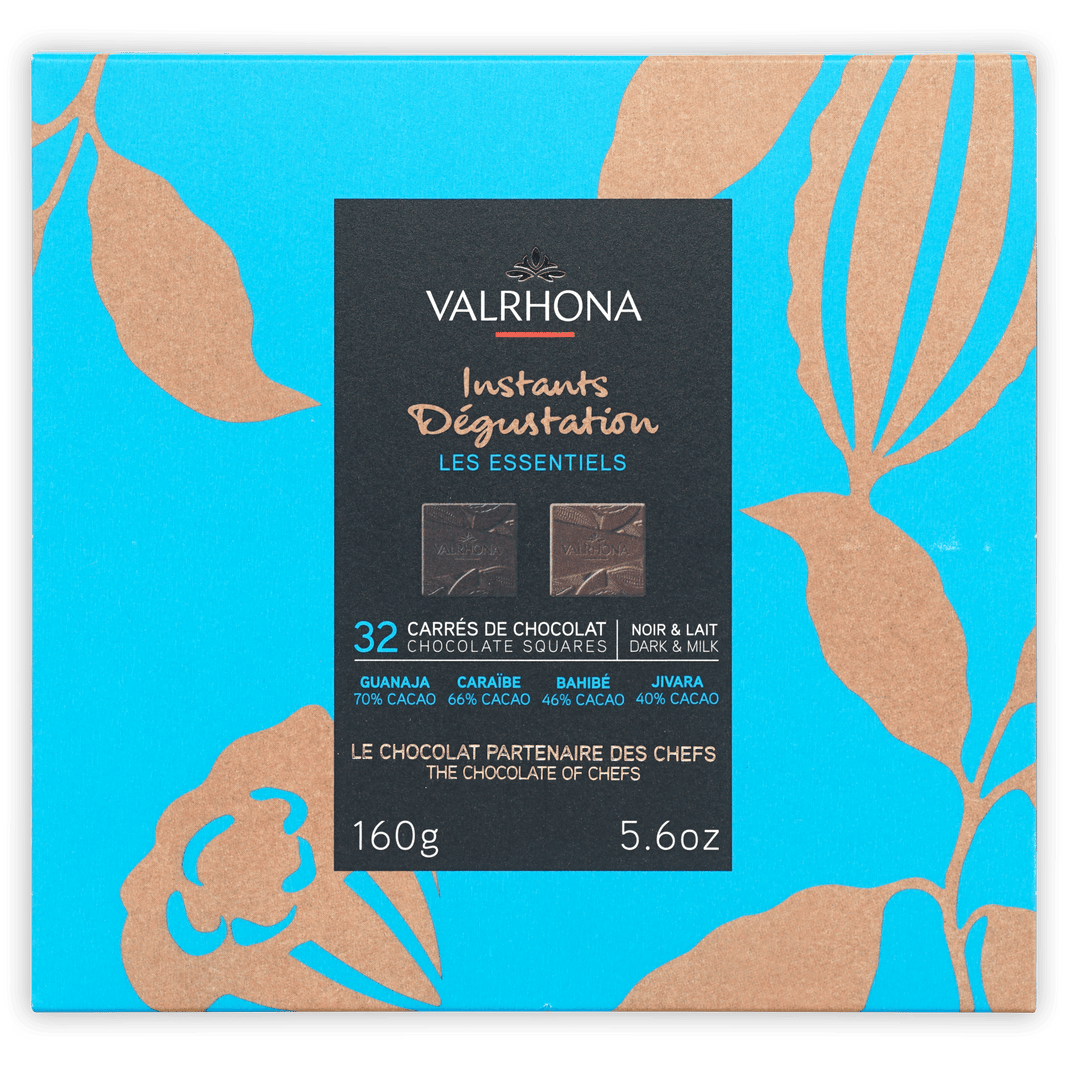 Valrhona Dark & Milk Mini Squares Gift (32 pcs)