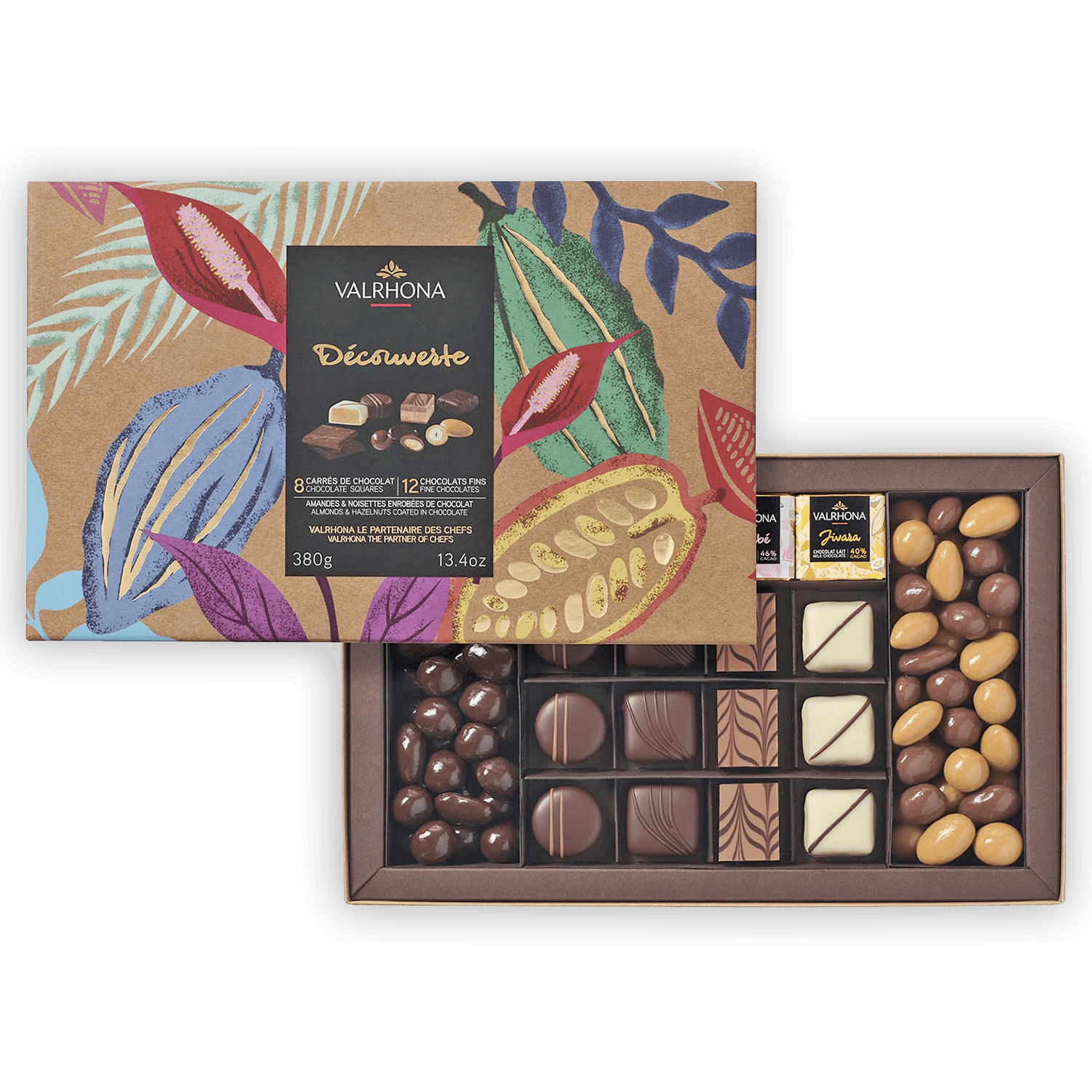 Chocolate discovery Gift box Valrhona