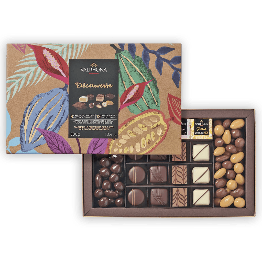 Valrhona Discovery Chocolate Gift Box with assorted chocolates
