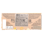 Valrhona Grand Cru Abinao 85% dark chocolate bar wrapper back with barcode