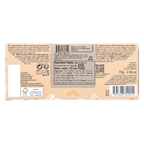 Valrhona Grand Cru Dulcey Blond 35% beige gold foil white chocolate bar