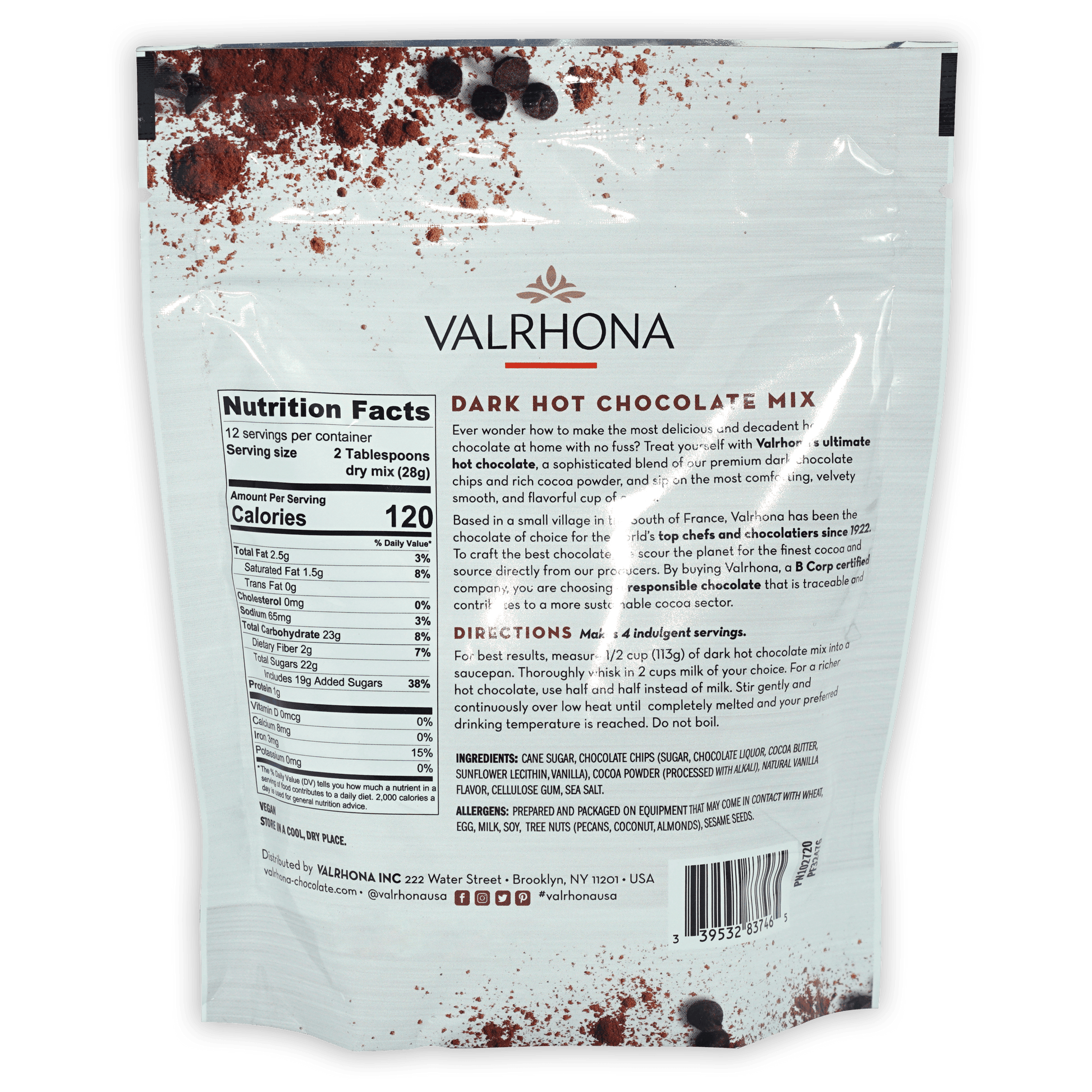 Valrhona Hot Chocolate Mix – Bar & Cocoa